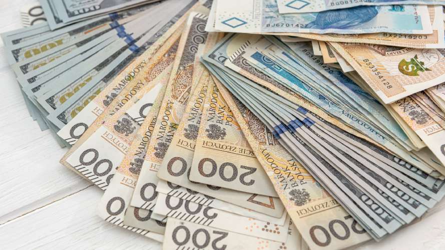 Zarobki - obrazek dekoracyjny